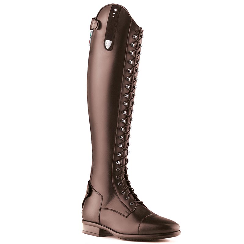 Tattini akita riding boots with elastic front laces - 3747