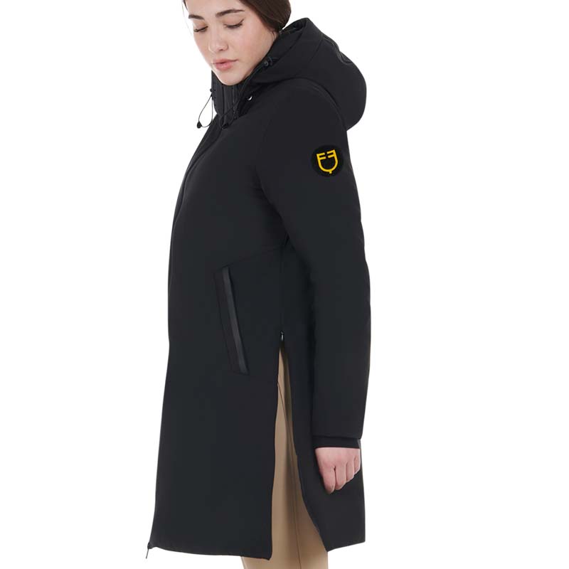 Equestro Long Waterproof Winter Jacket for women, Parka style - 9803