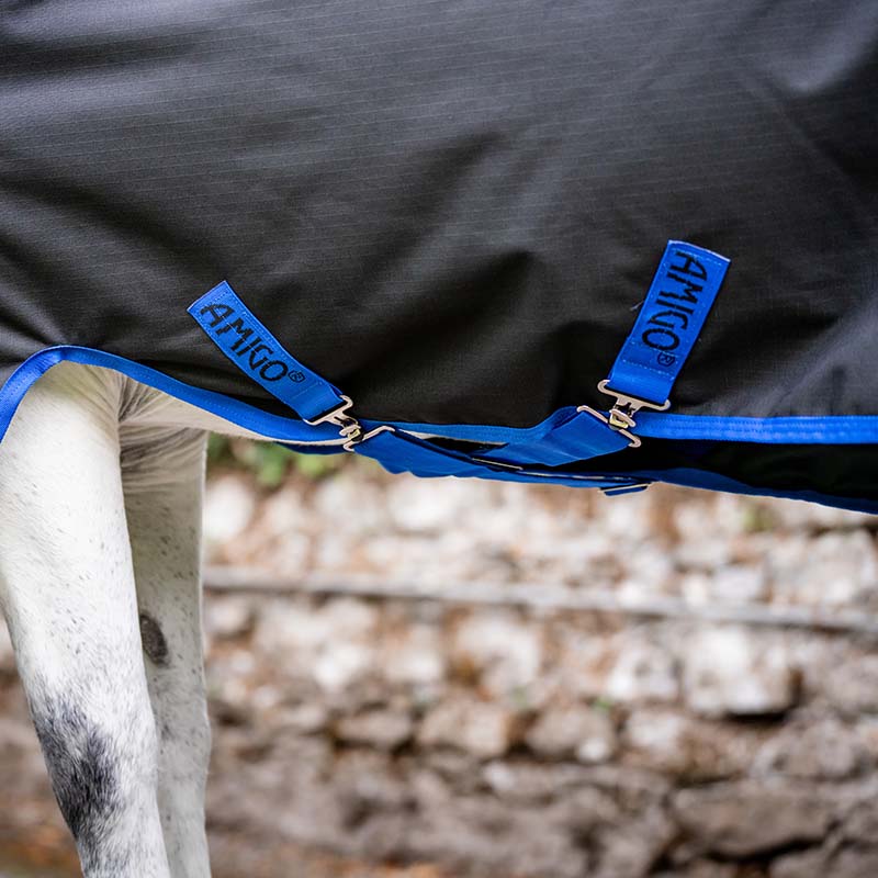 Horseware Amigo Ripstop 900D Plus Pony Turnout Rug 0g  - waterproof with removable neck cover - 0481