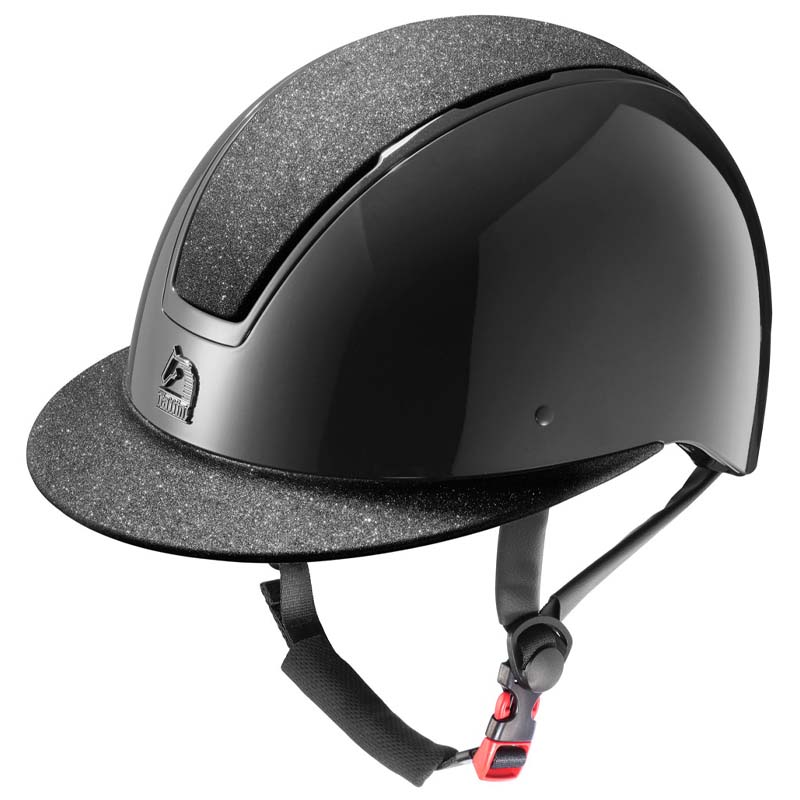 Tattini SELENE Riding Helmet w/Glitter shell - wide visor