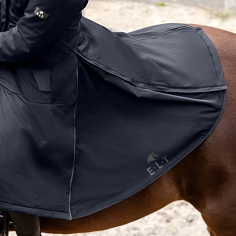Long Winter Riding Coat ELT mod. Performance Opal - 2615