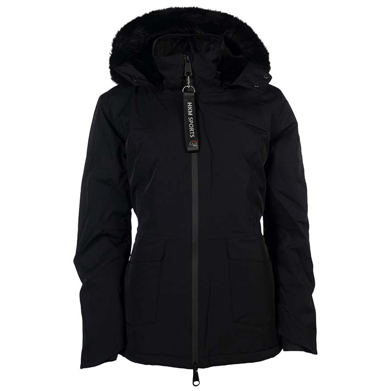 Women's Long Waterproof and Windproof Jacket HKM – Minnesota Model - 3428