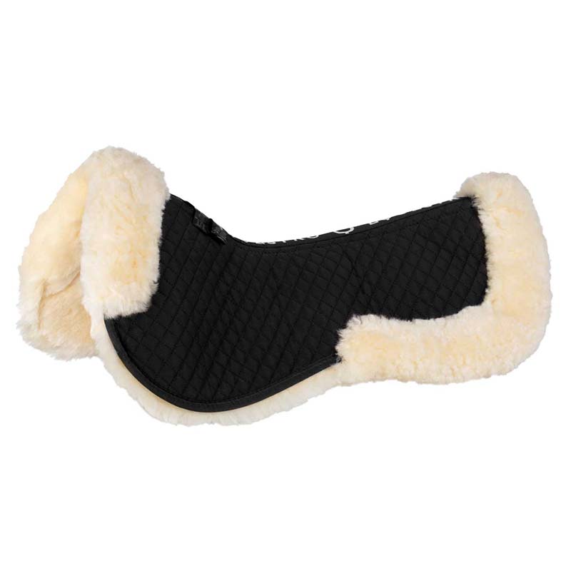 Equestro Cotton and Sheepskin Half Pad / Withers Relief Pad - 2949