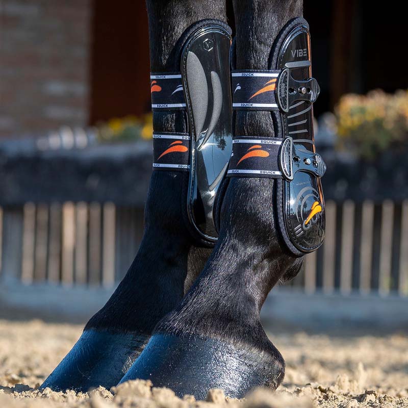 eQuick Vibe Front Tendon Boots jumping protections - 1615