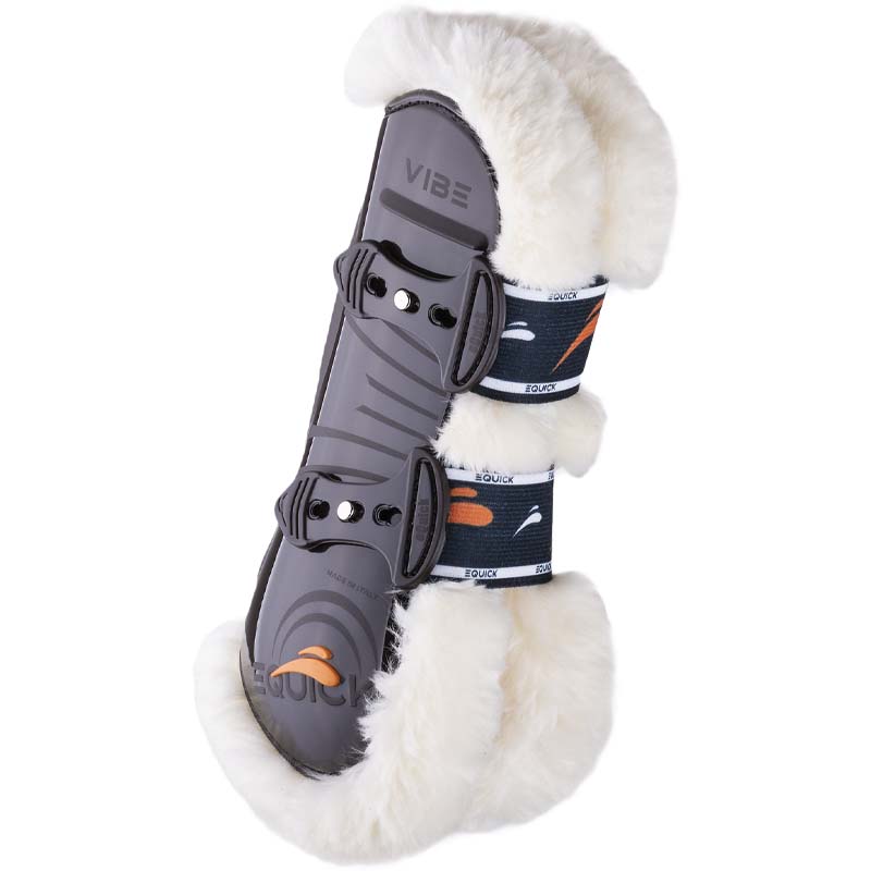 eQuick Vibe Front Fluffy Tendon boots w/Synthetic wool lining - 1619