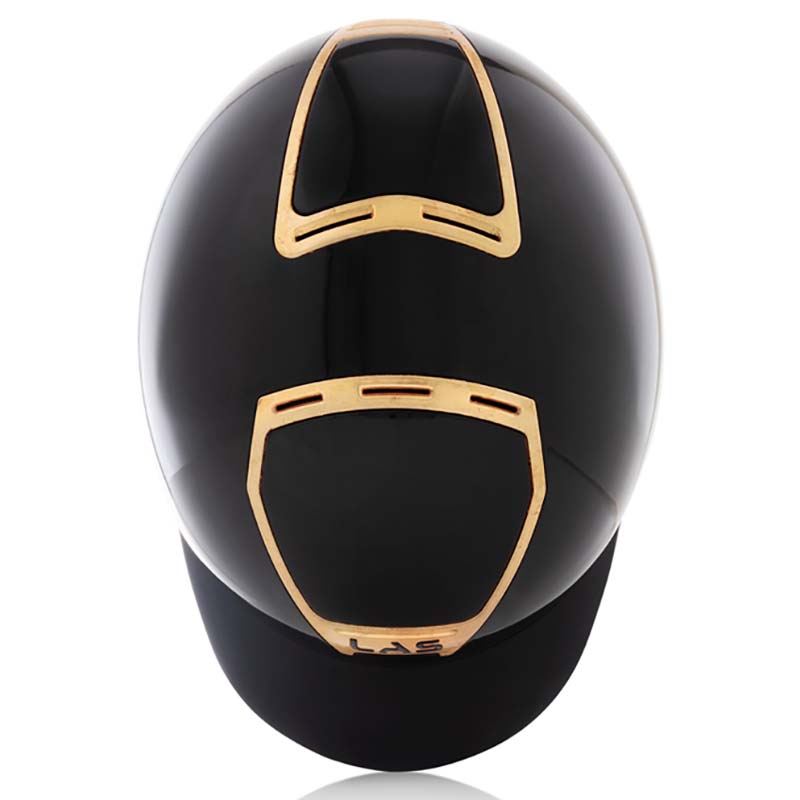 LAS riding helmet model Opera with gold frame - 3202