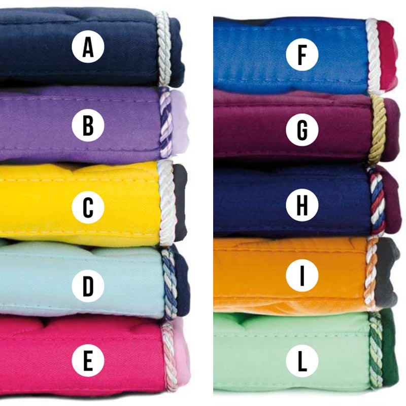 Cotton fly bonnet with edge in lanyards - 0551