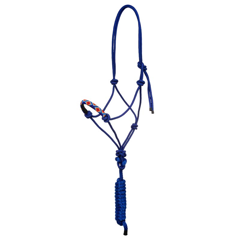 Pool’s rope halter with lead - 0378