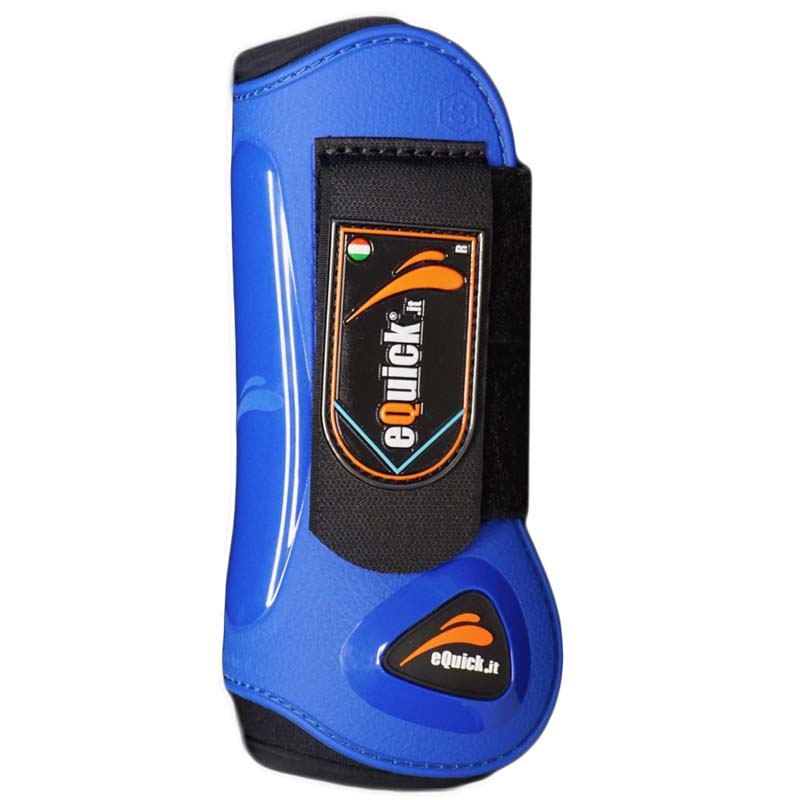 eQuick model eLight tendon boots front with velcro - 1760