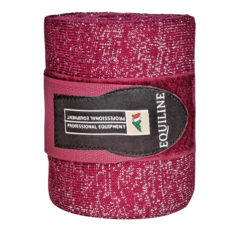 Equiline stable bandages glitter set 2 pcs - 1556