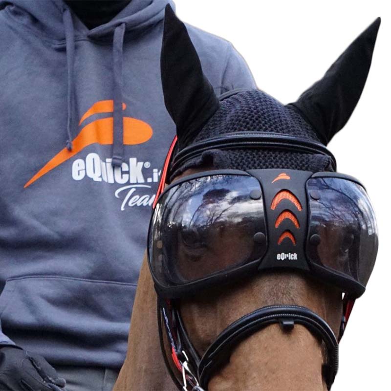  eQuick evysor transparent eye protection for horses - 1634