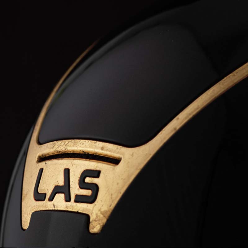 LAS riding helmet model Opera with gold frame - 3202