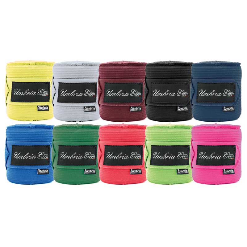 A set of 4 elastic bandages made from fleece - 1524