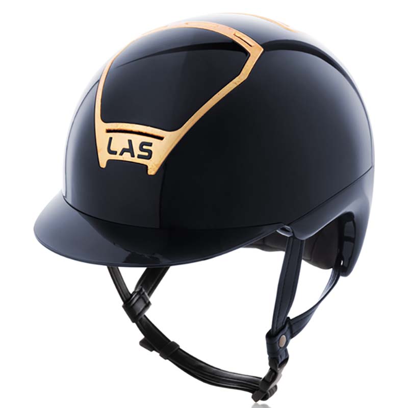 LAS riding helmet model Opera with gold frame - 3202