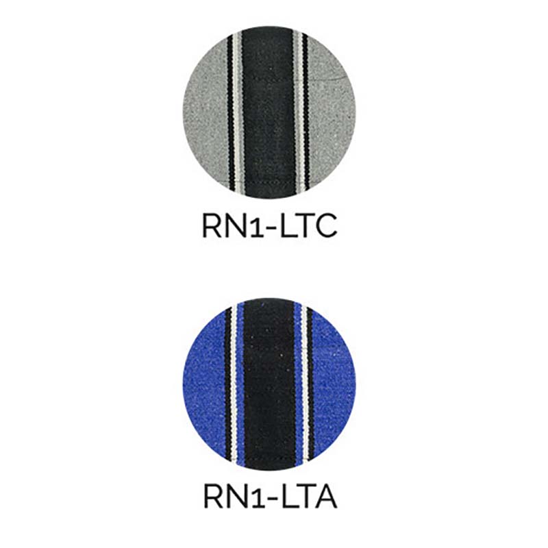 Western saddle pad with navajo fabric and pure wool - 5059