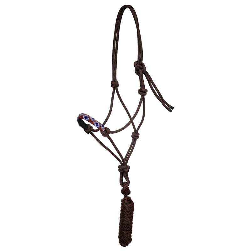 Pool’s rope halter with lead - 0378