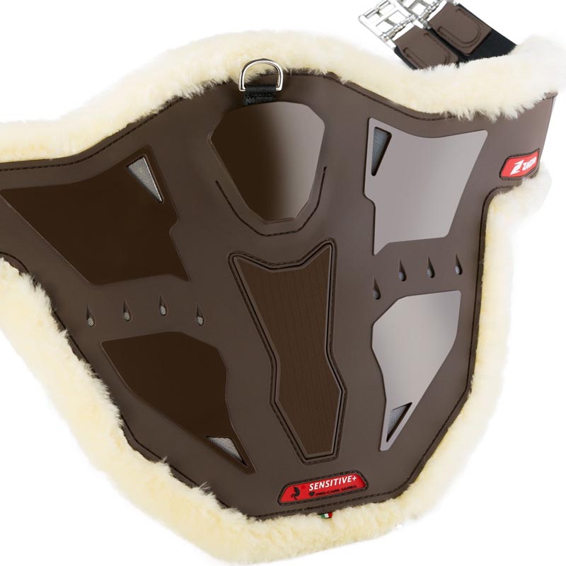 Stud girth Zandona Carbon Air Sensitive+ with lamb - 2864