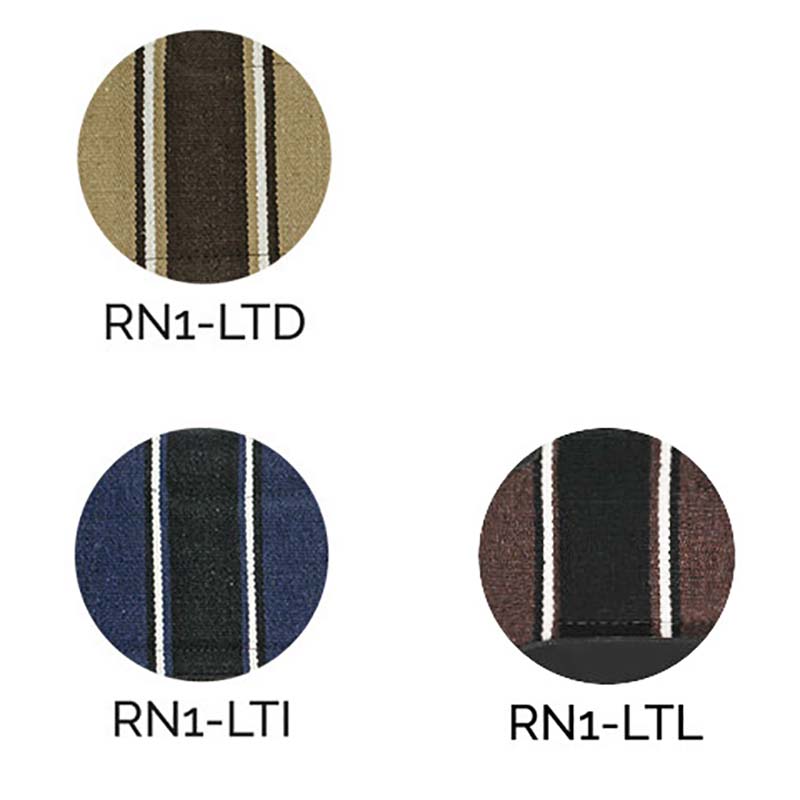 Western saddle pad with navajo fabric and pure wool - 5059