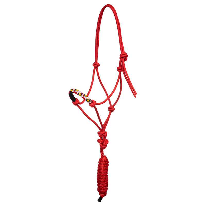Pool’s rope halter with lead - 0378
