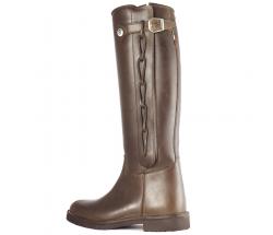 LEATHER BOOTS mod. BUTTERO WITH INNER LINING - 2289