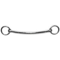 TROT BIT SOLID RING SNAFFLE 125 mm