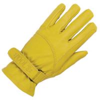 WESTERN LEATHER WORKING GLOVES VELCRO CLOSURE