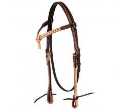 WESTERN BRIDLE TWO-TONE LEATHER - 4425