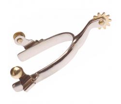 WESTERN SMOOTH STAINLESS STEEL SPURS - 5130