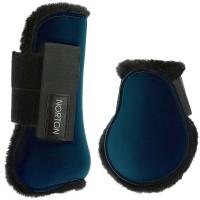 NORTON COMFORT PVC AND COLOURED WOOL TENDON AND FETLOCK BOOTS SET