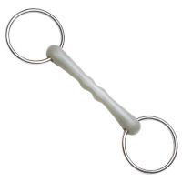 FLEXI UNJOINTED SNAFFLE RING BIT SHAPED
