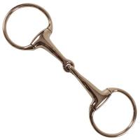 SNAFFLE EGG BUTT BIT STAINLESS STEEL SOLID