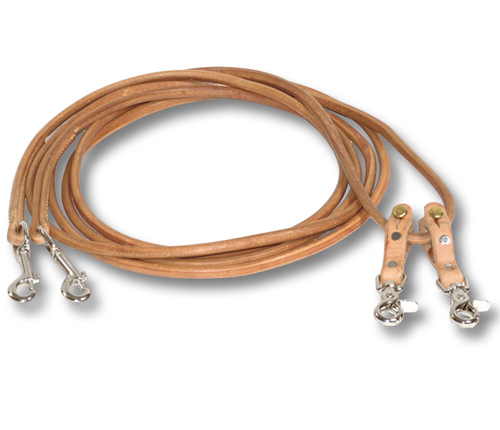 Draw reins hermann oak leather schutz brother - 4416