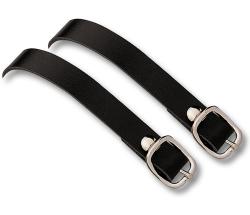 PAIR OF LEATHER SPURS STRAPS HERM SPRENGER - 3012