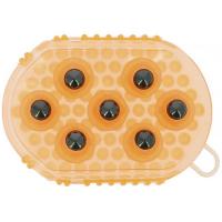 DOUBLE CURRY COMB WITH POINTS AND STEEL BALLS FOR MASSAGE