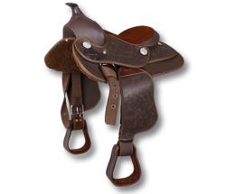 WESTERN SADDLE FOR CHILDREN seat 12” - 4957