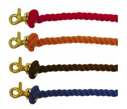 ENGLISH REINS PER PONY GAMES IN COTTON WITH SNAPS - 3774