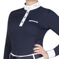 COMPETITION POLO EQUILINE GRACIELLE for WOMAN, LONG SLEEVE