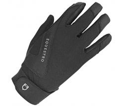 EQUESTRO SUNNY RIDING GLOVES WITH ULTRA-GRIP BREATHABLE FABRIC - 2186