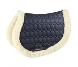 EQUILINE ENGLISH SADDLE PAD IN ECOLOGICAL LAMB SNUGGLY MODEL - 3017