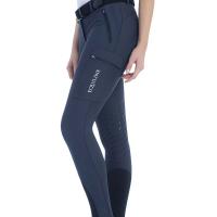 LADIES EQUILINE RIDING BREECHES MODEL CHANTALC WITH GRIP