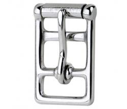 ENGLISH BELLY STRAP BUCKLE mm 26 WITH DOUBLE LOOP WITH ROLLER - 1332