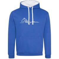 MY SELLERIA HOODIE WITH EMBROIDERY UNISEX BICOLOR LINE