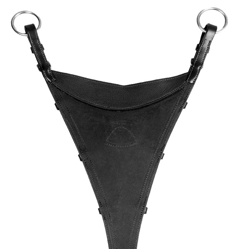 Martingale Fork Acavallo fan-shaped - genuine leather - 2635