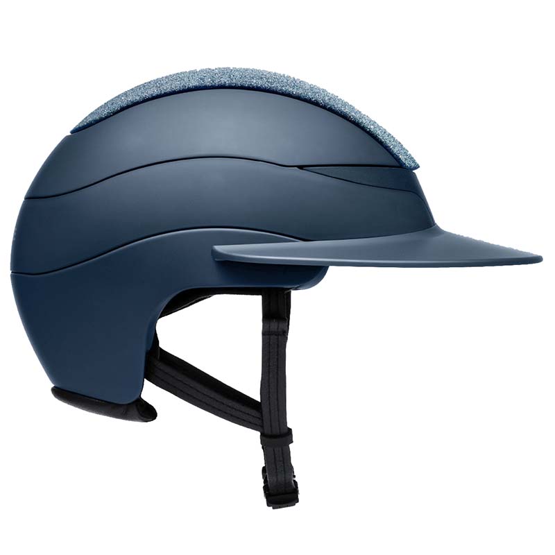 Equiline XANTO Riding Helmet with Swarovski Top - Wide visor - 3235