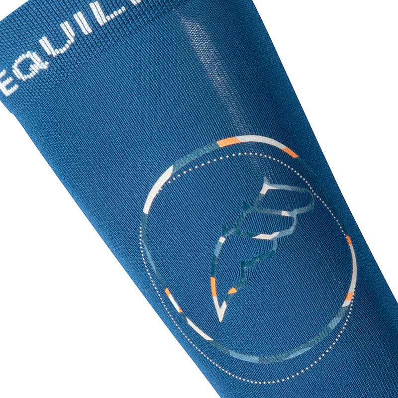 Riding Socks Equiline mod. Esido w/multicolor Logo Print - 9265