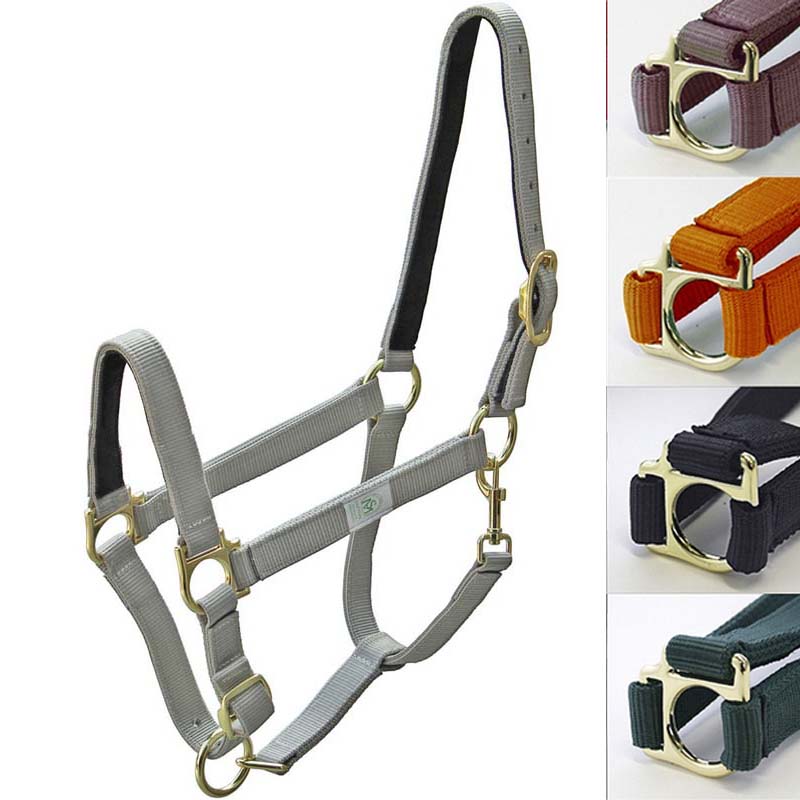 Premium Synthetic Horse Halter with leather lining - 0315