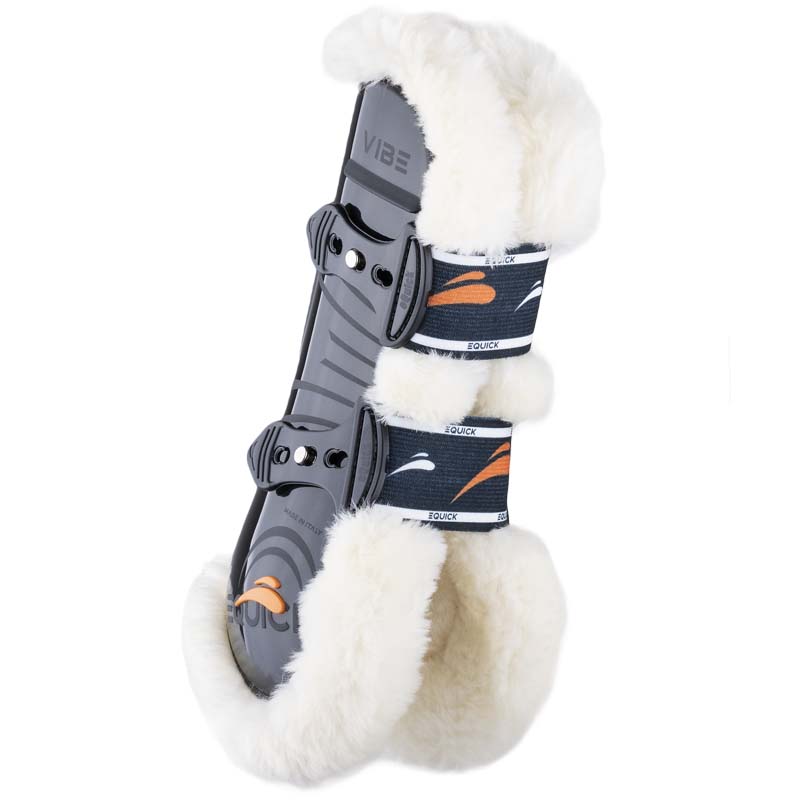 eQuick Vibe Front Fluffy Tendon boots w/Synthetic wool lining - 1619