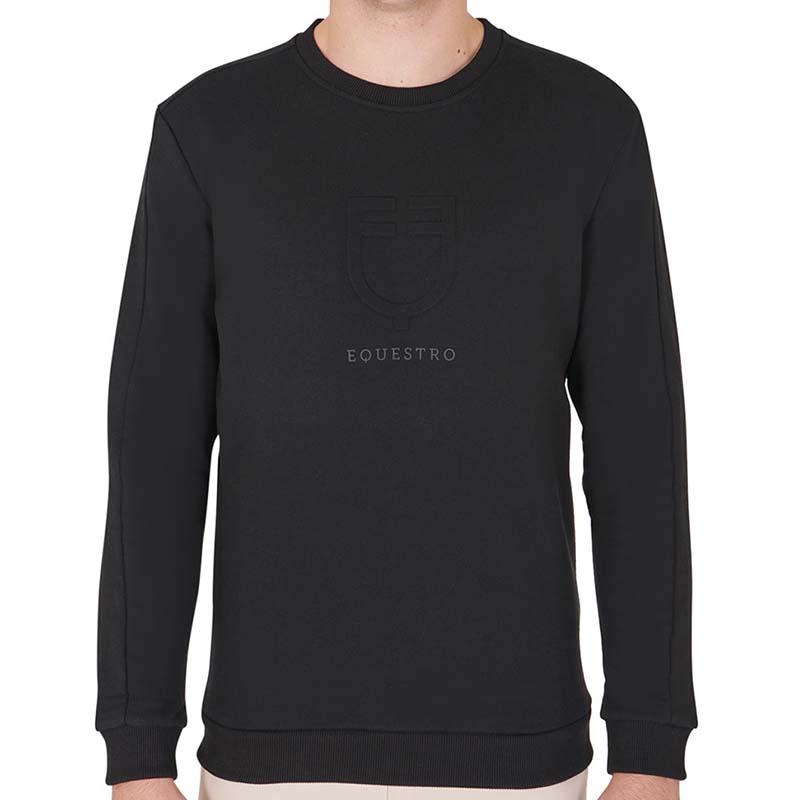 Cotton Equestro men crewneck sweatshirt
