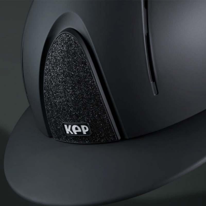 KEP Smart Nova Textile Star Helmet - standard visor, matte with sparkling fabric - 2075