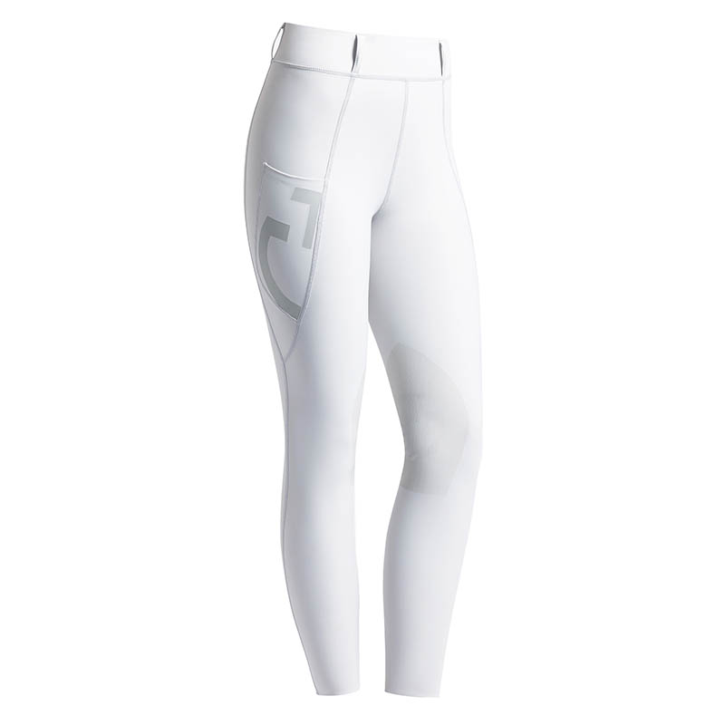 Cavalleria Toscana women leggings in jersey w/ belt loops